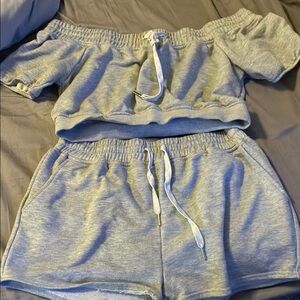 Better Be Light Gray Knit Set